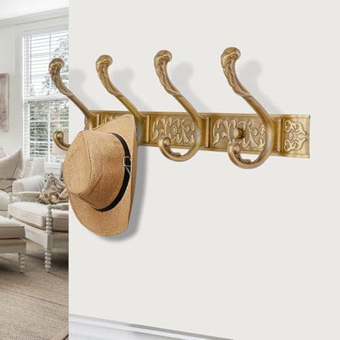 Van Cadene aluminum coat hooks are rustproof and durable, ideal for long-term use.