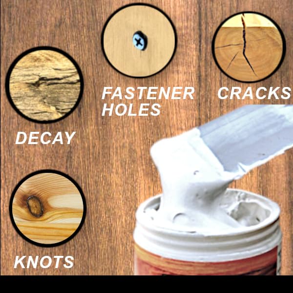 Van Votz fast-drying wood filler speeds up outdoor project completion.