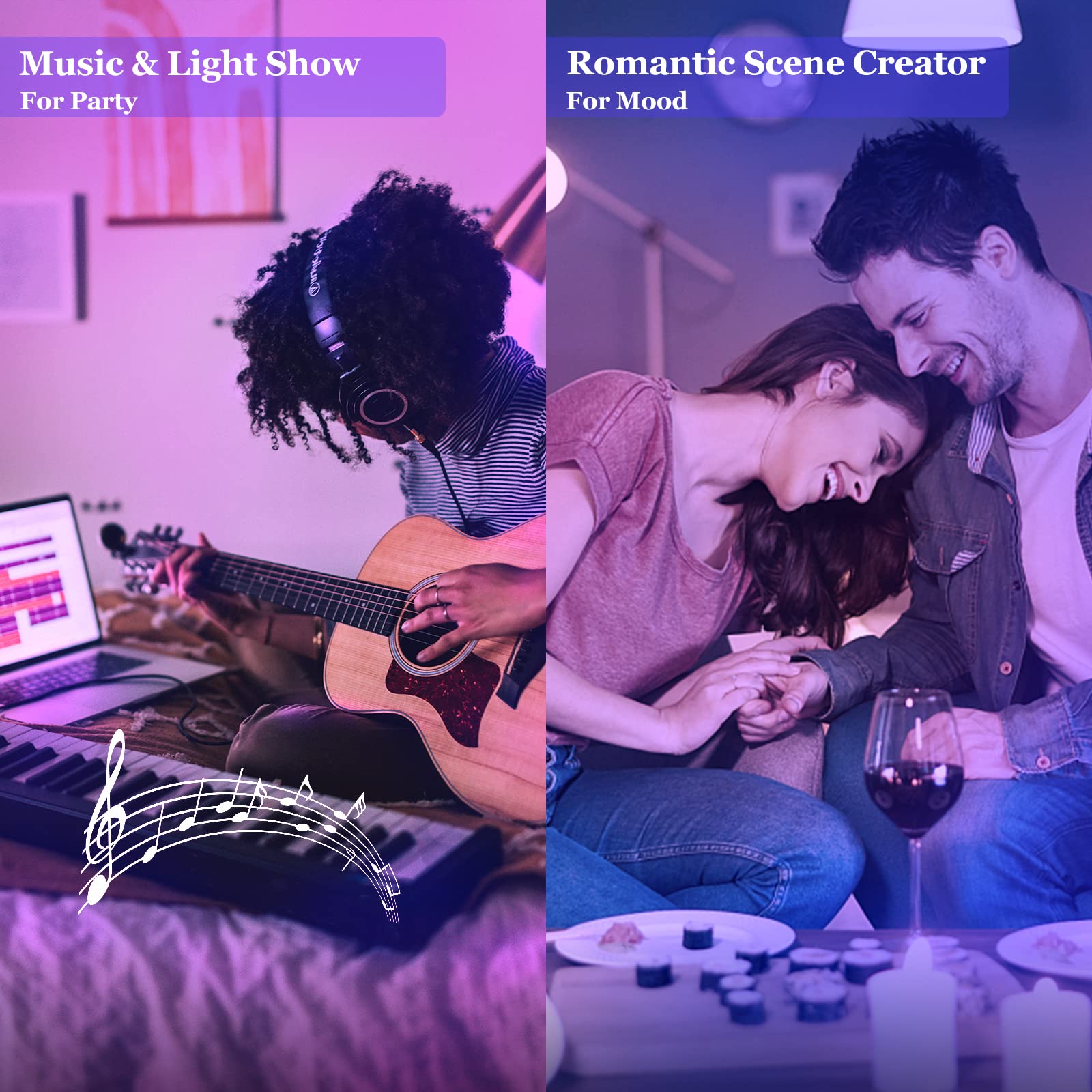Vanance bulbs using WiFi and Bluetooth setup without a hub