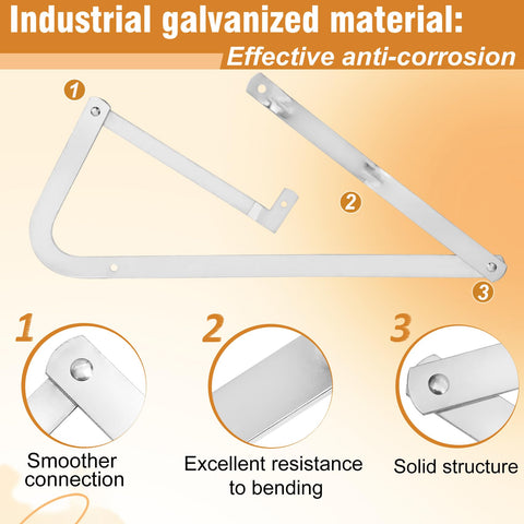 Vanesa 55-1 attic spreader arm assembly guide with clear steps