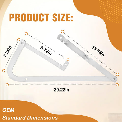 Vanesa 55-1 attic spreader arm packaging ready-to-install components