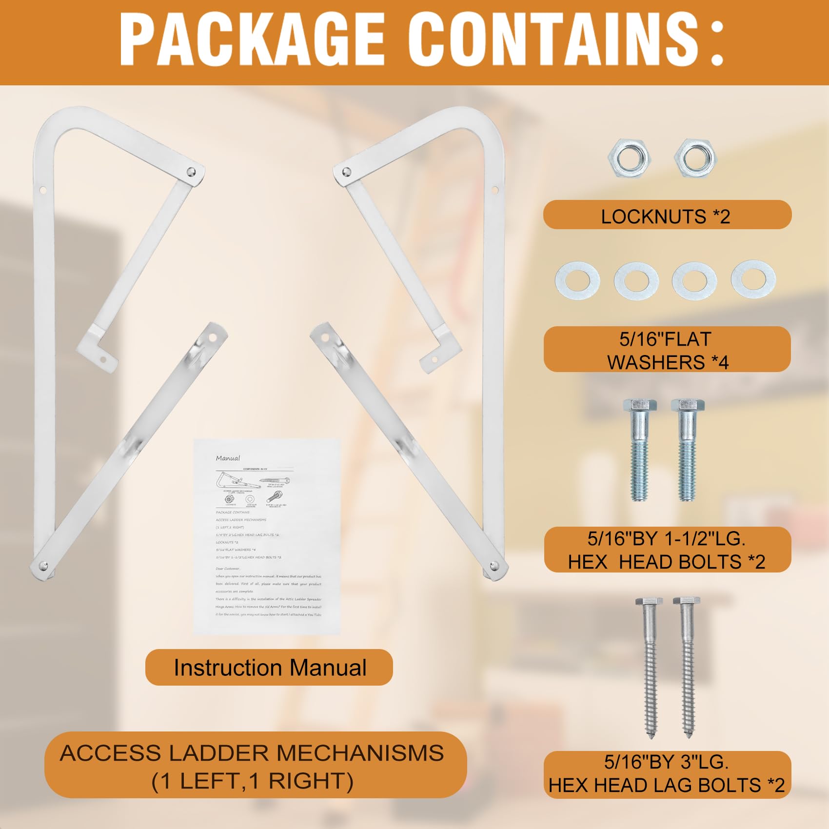 Vanesa 55-1 attic spreader arm wear-resistance highlights durable upgrade