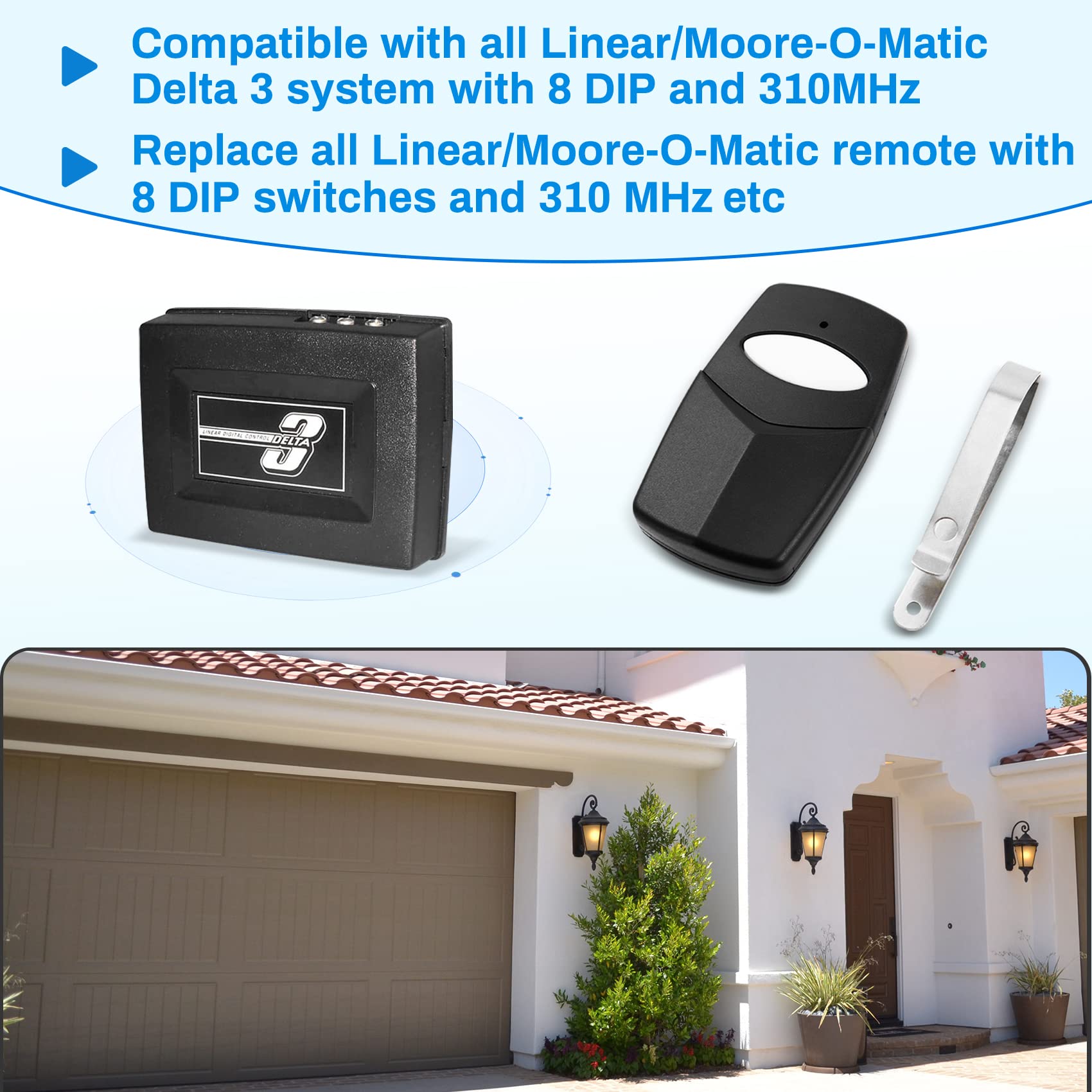 Vanesa packaging contents show two remotes for family sharing.