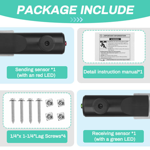 Vanesa Genie sending sensor LED indicator in two-sensor setup