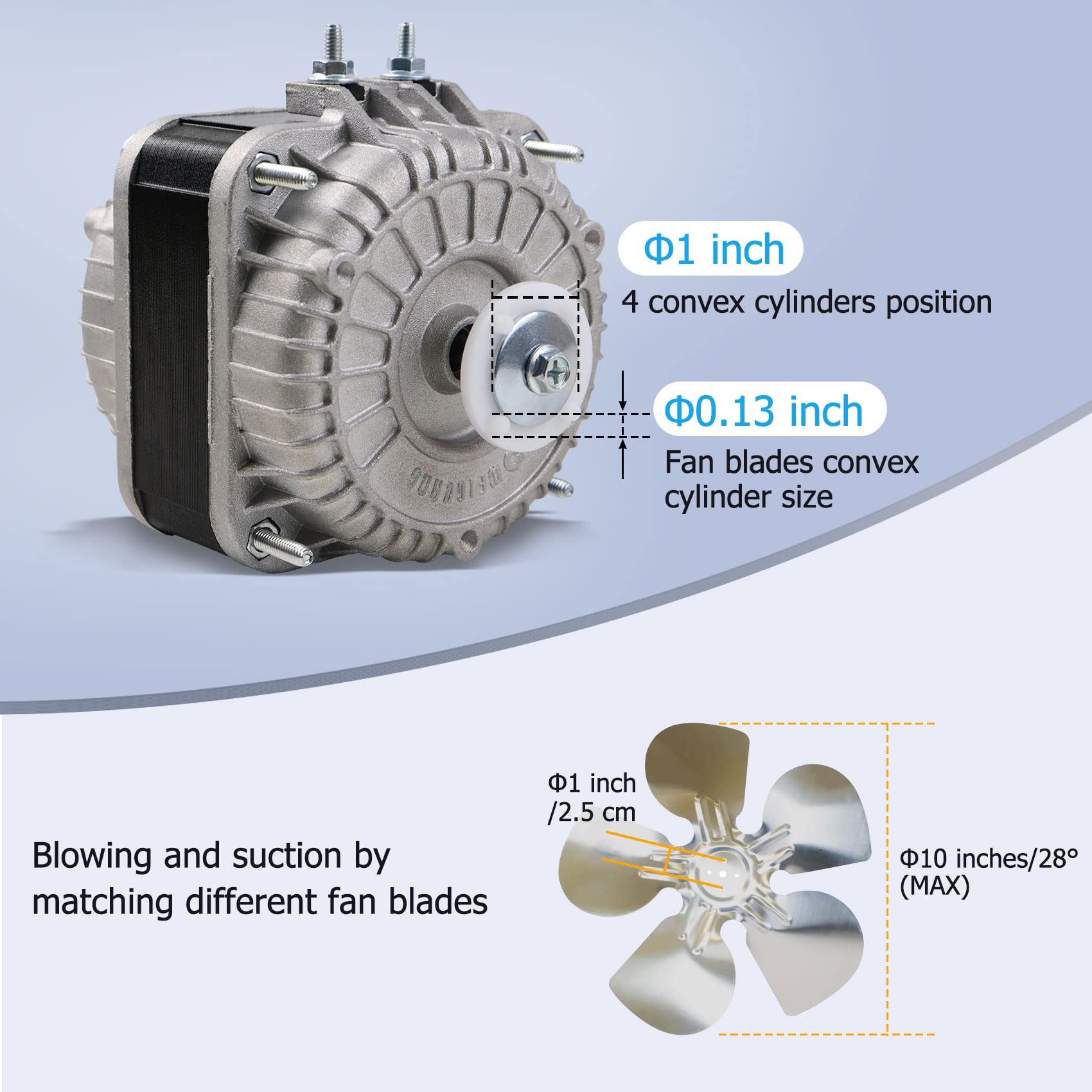 Vanesa YZF18-25 motor in use demonstrates steady airflow