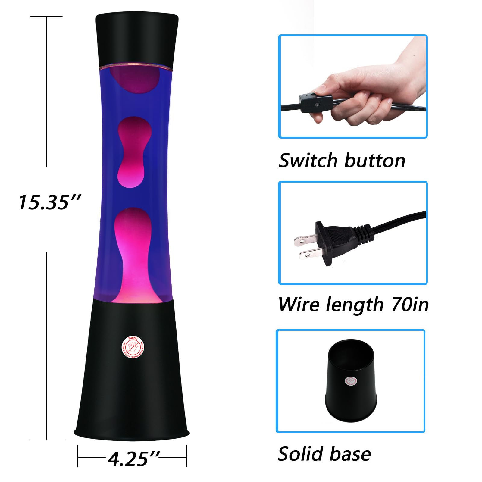 Vanful gift-ready magma lamp enhances parties, holidays, and thoughtful surprises.