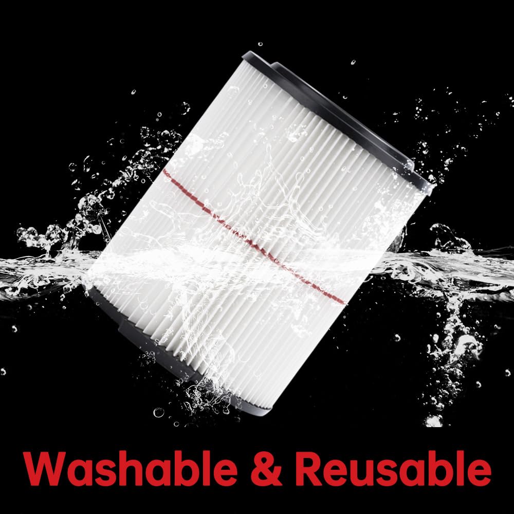 Included cleaning brush helps quick maintenance and longevity of the filter