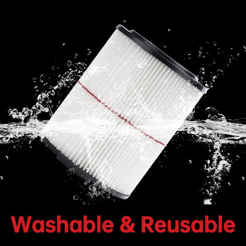 Included cleaning brush helps quick maintenance and longevity of the filter