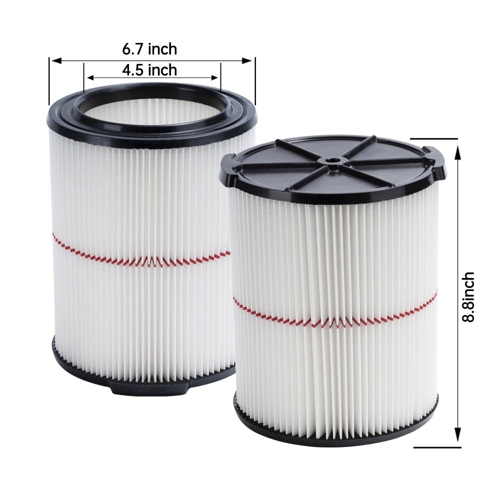 Compatible with multiple Craftsman vacuums 5–20 gallon for versatile use