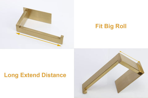 Vanloory adhesive towel hanger; stainless steel and versatile for towels.