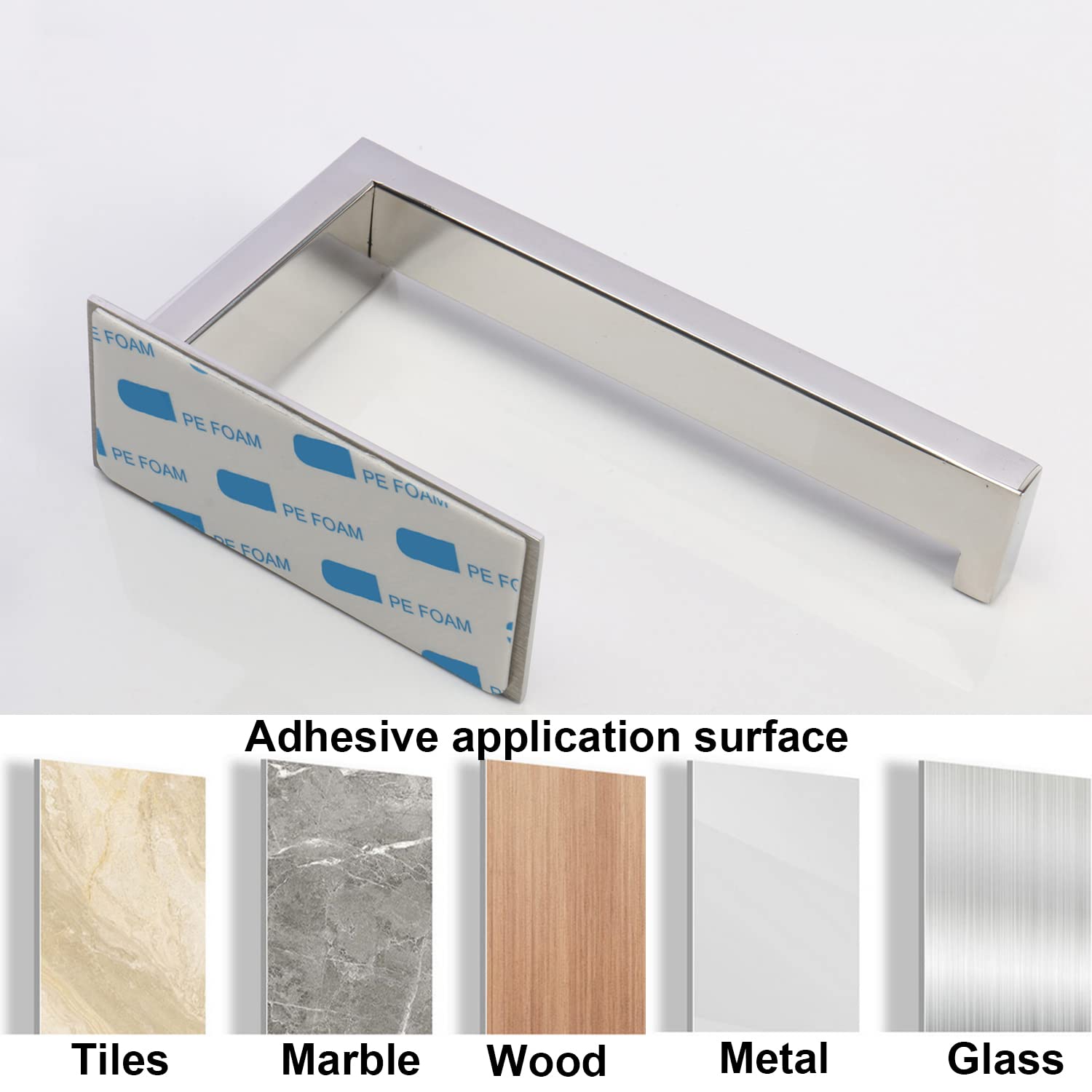 Vanloory toilet paper holder installation horizontal option.
