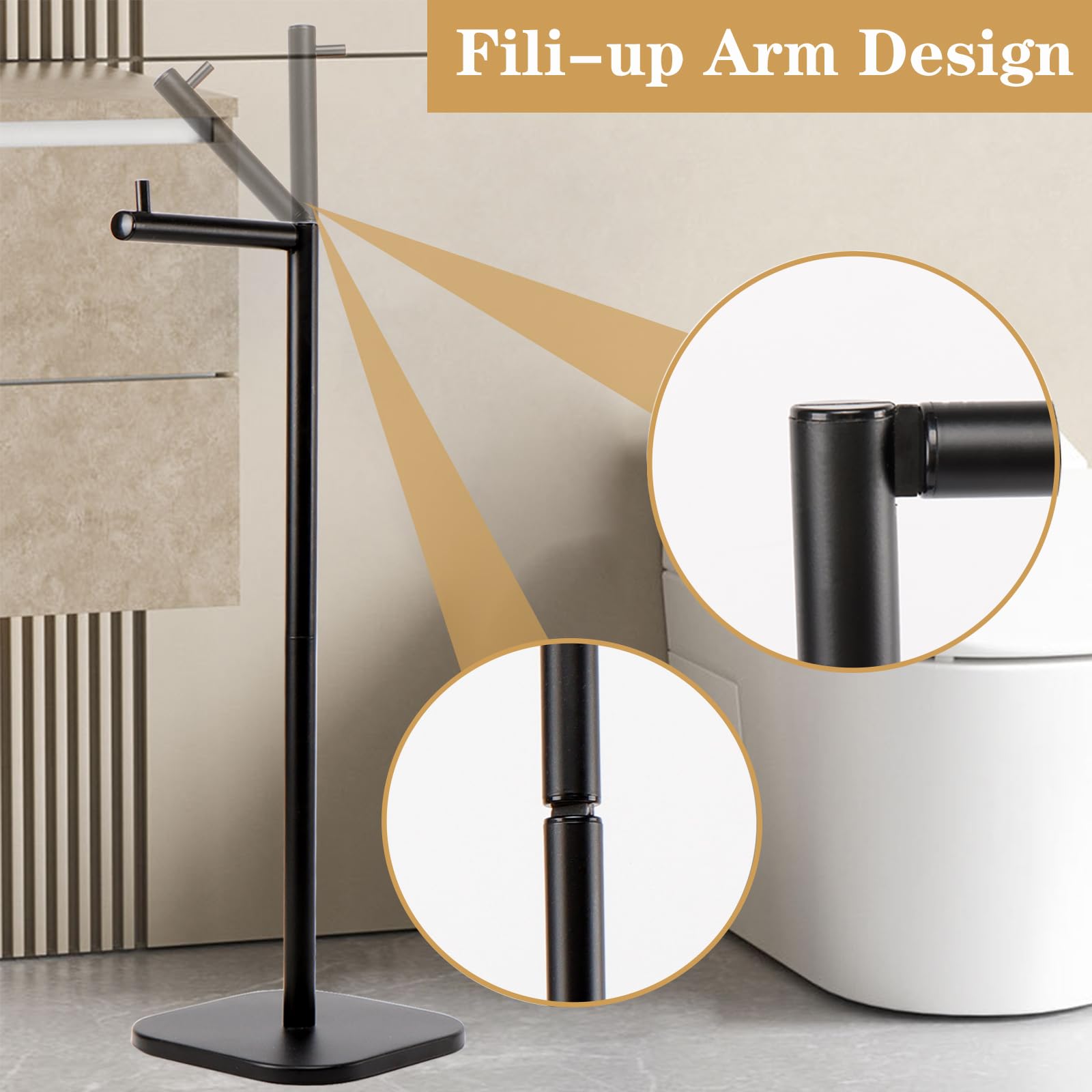 Compact footprint fits tight spaces from small bathrooms to kitchen counters.