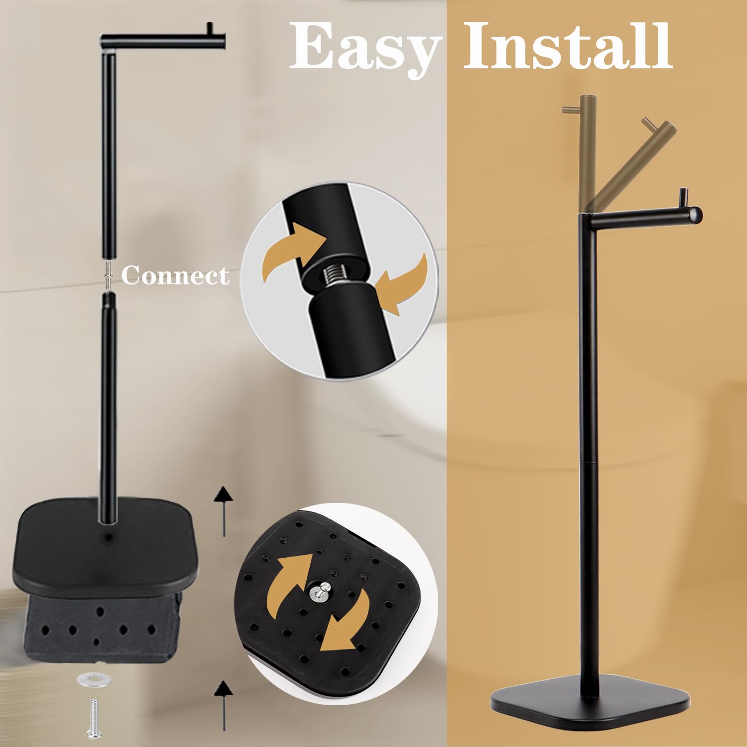 Versatile storage suitable for bathrooms, kitchens, living rooms, and bedrooms.