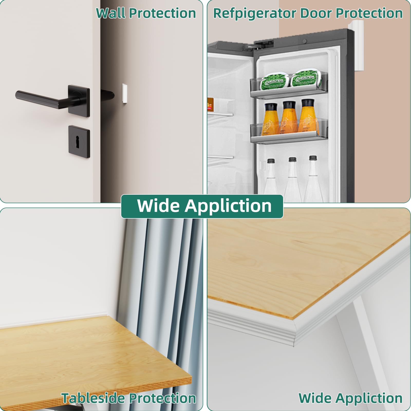 Vannesse Weather Stripping windows application shows versatile use on home doors.