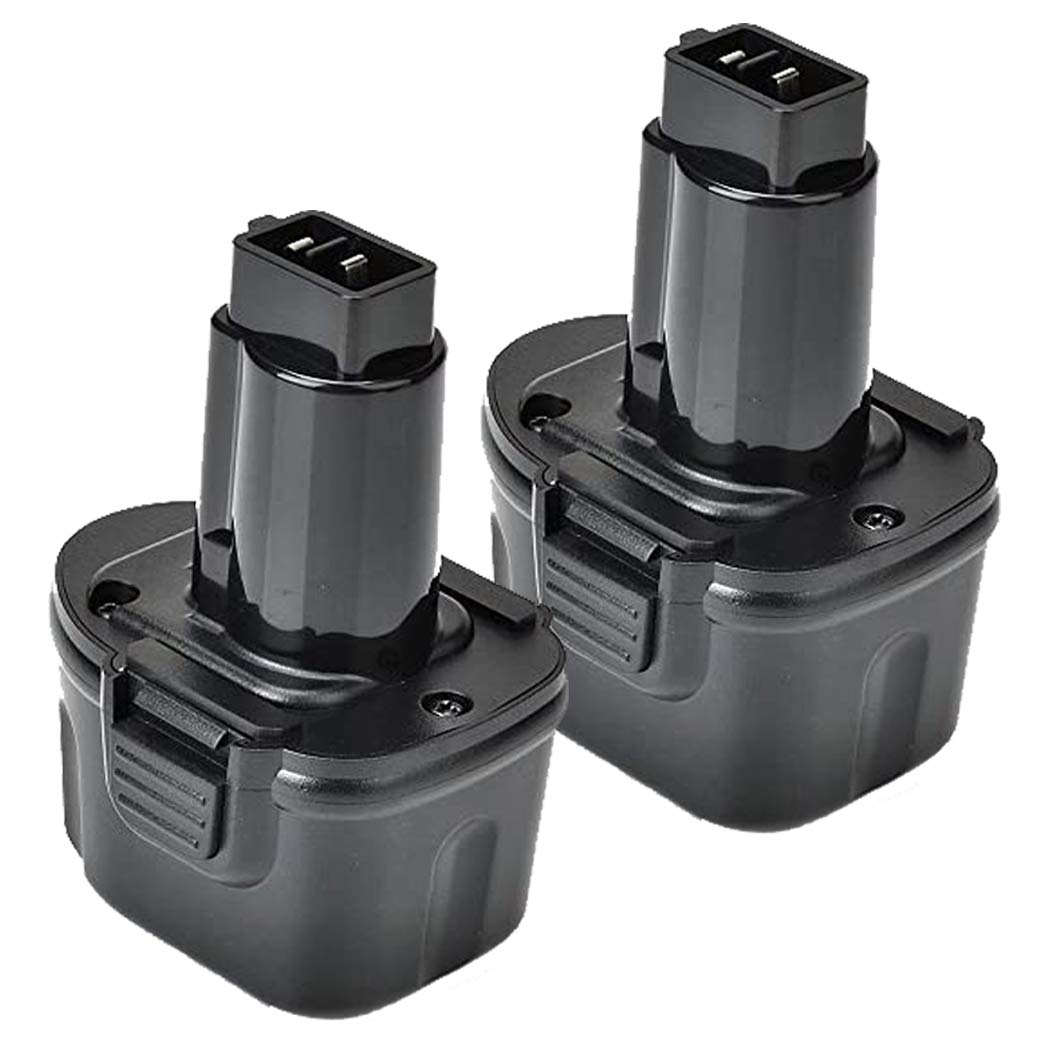 VANON 2Pack 4800mAh battery front view for DW9057, steady power for DW9057 tools
