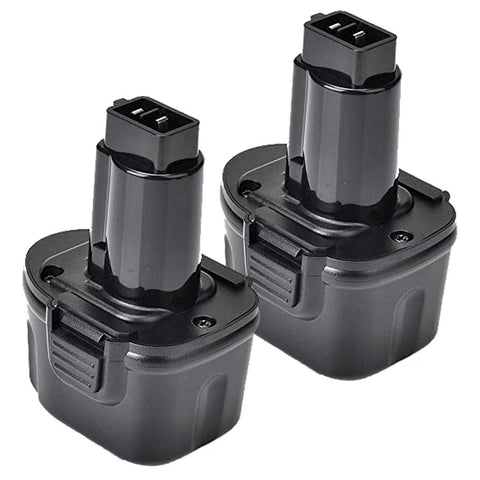 VANON 2Pack 4800mAh battery front view for DW9057, steady power for DW9057 tools