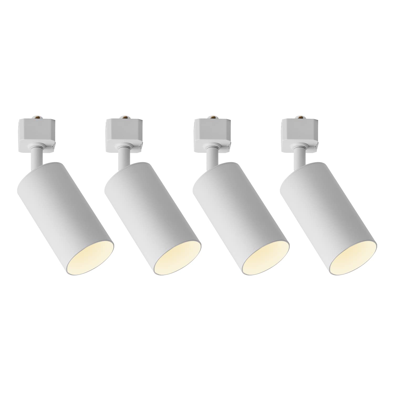 VANoopee GU10 track heads in white assembly for versatile ceiling lighting.