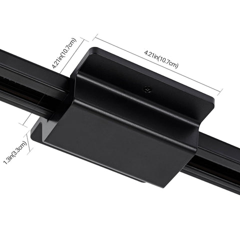 VANoopee track rail aluminum casing with copper wiring for durability.