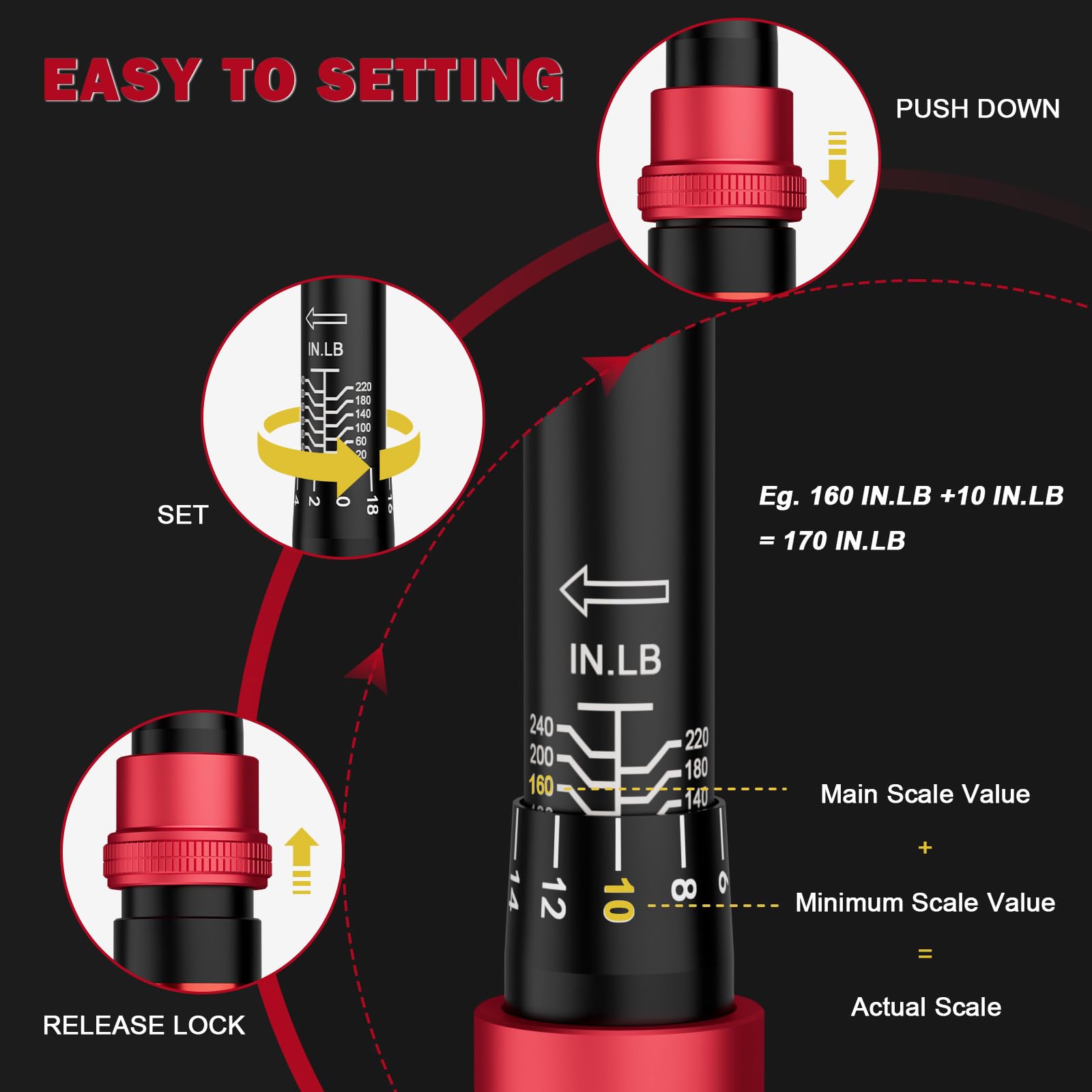 VANPO aluminum shaft supports light, durable torque tasks.
