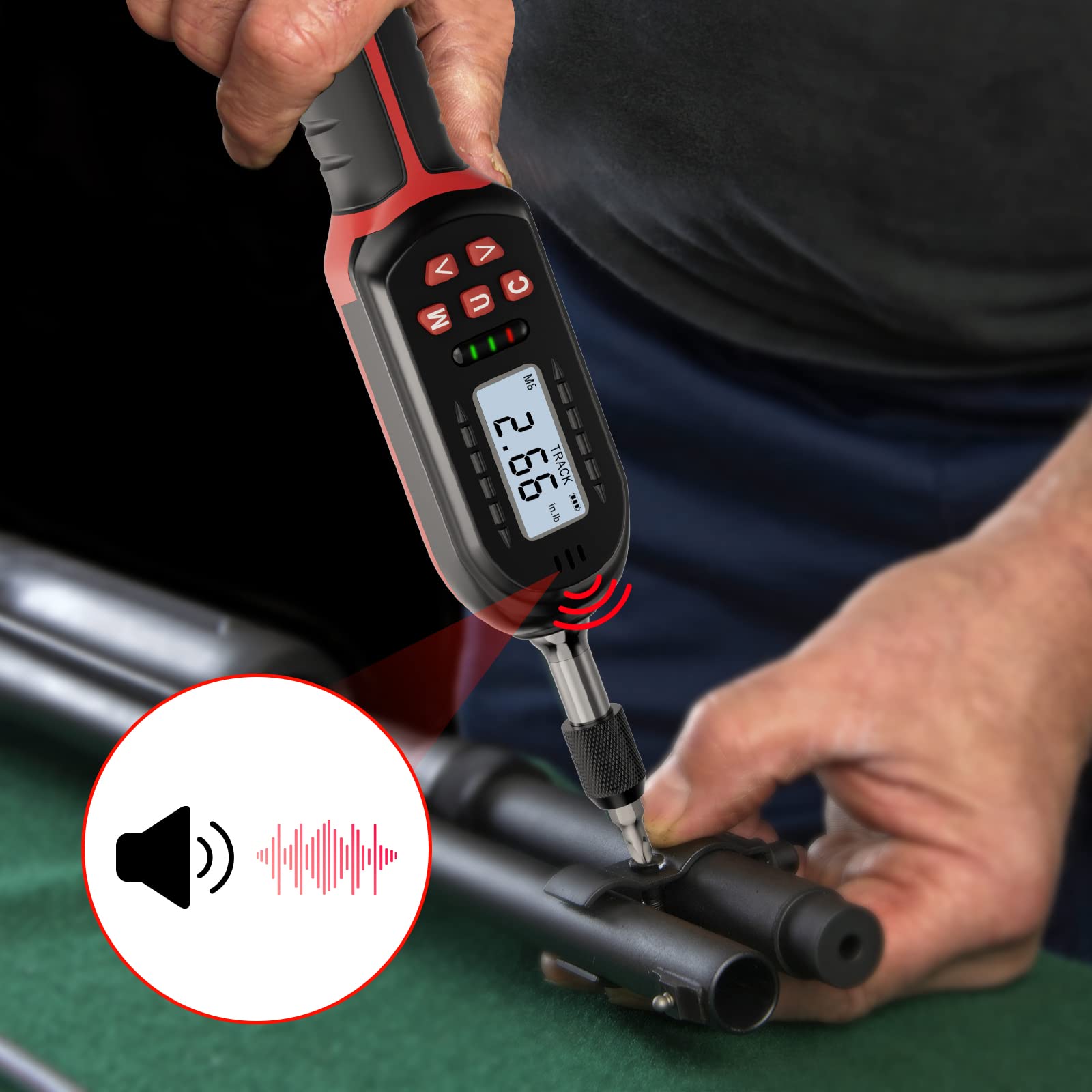 VANPO torque screwdriver includes 20 S2 bits for versatile tasks