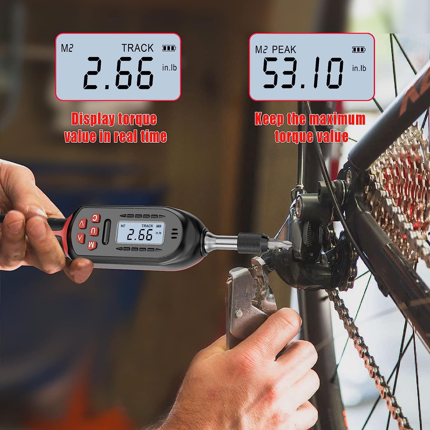 VANPO torque screwdriver chrome-vanadium steel construction for durability