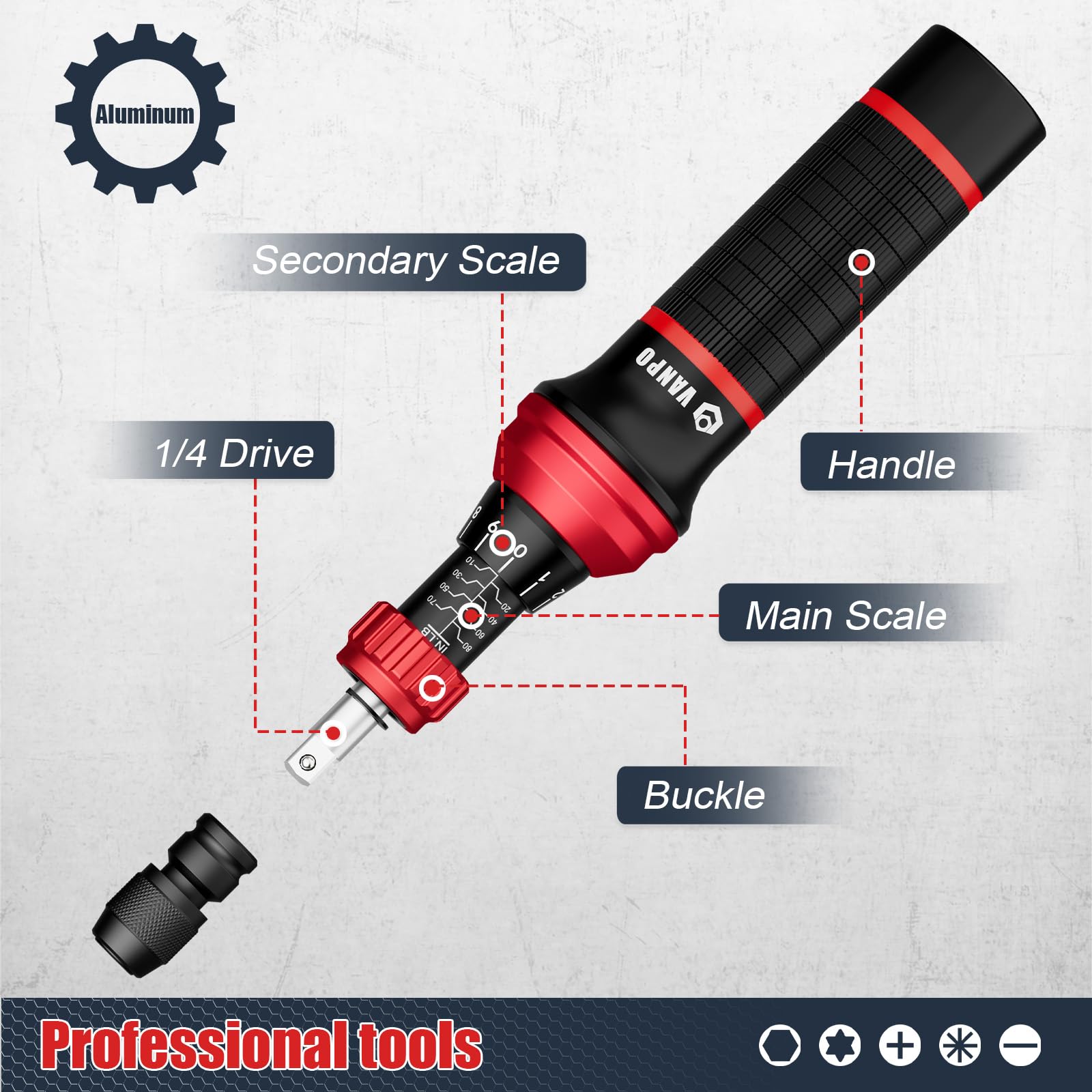 VANPO T-handle attachment provides extra leverage