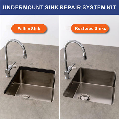 Triangular design by VanROUG provides stable support for single or double sinks