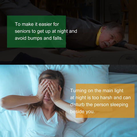 Vansky 45-LED long-life strips illuminate softly and evenly.