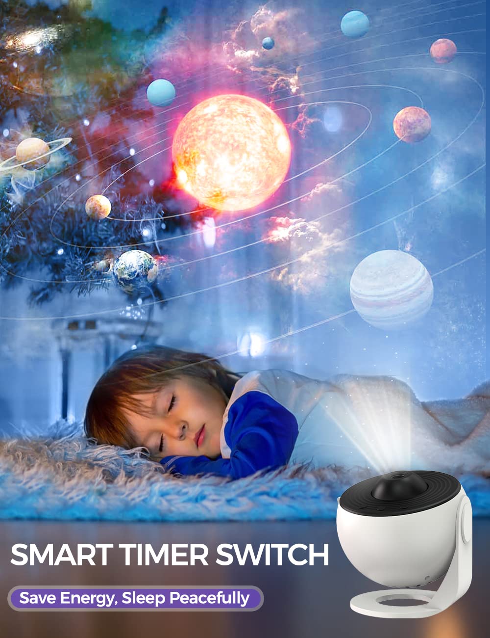 VanSmaGo 13 in 1 discs layout shows diverse space scenes for learning and wonder