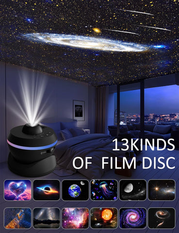 VanSmaGo 4K HD constellation projector delivers sharp stars and a clear moon for calming evenings