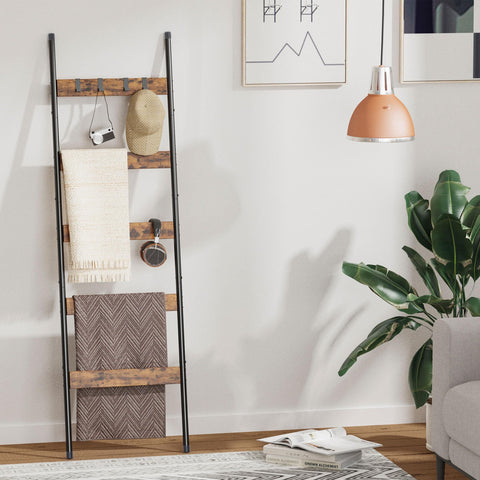 Vantimo 4 removable hooks offering flexible hanging for coats and scarves.