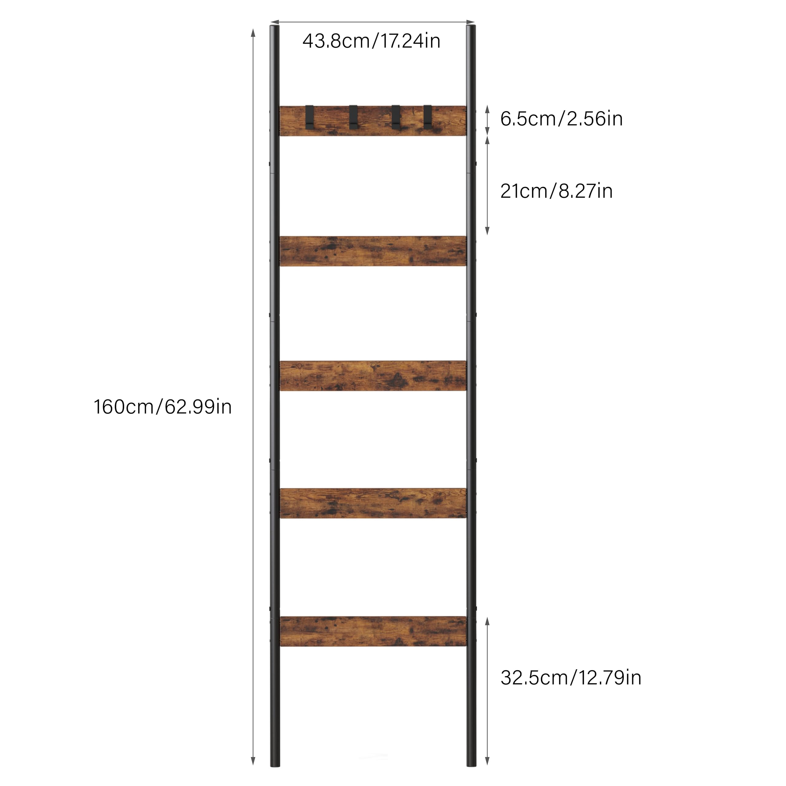 Vantimo in bedroom keeps towels organized and within easy reach.