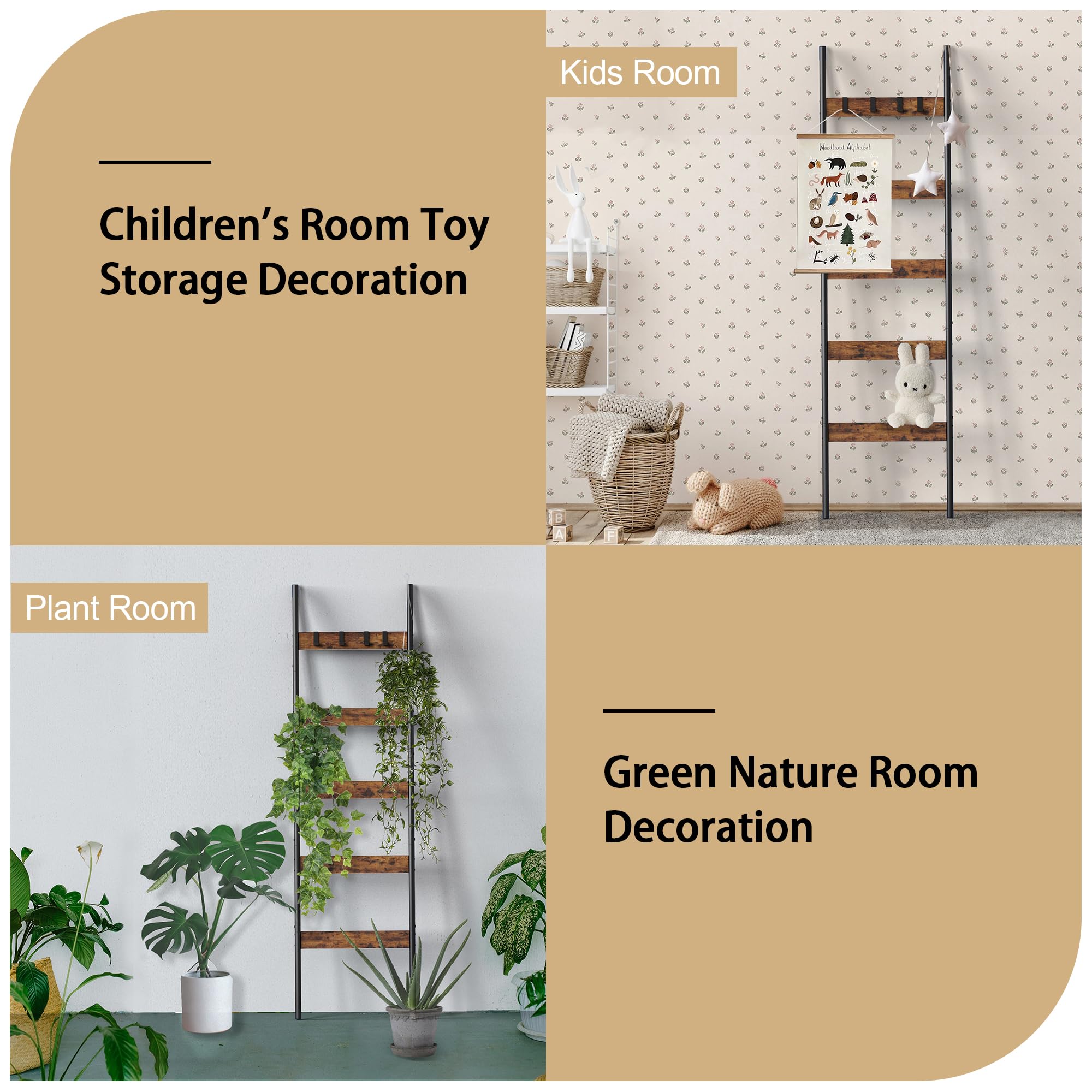 Vantimo wooden frame with protective cap shields walls and floors.