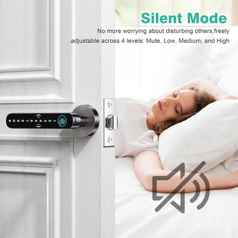 VANZBON reversible lever handle enables flexible installation on both door orientations.