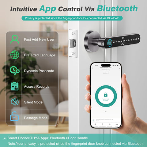 VANZBON stylish zinc alloy lock body showcases modern design while boosting security.