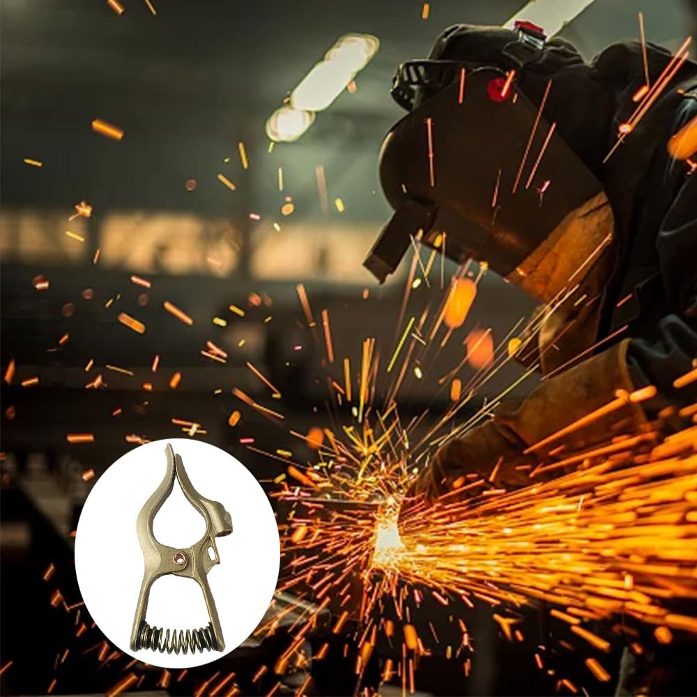 Vaphy grounding clamp fits most welding environments for versatile use.