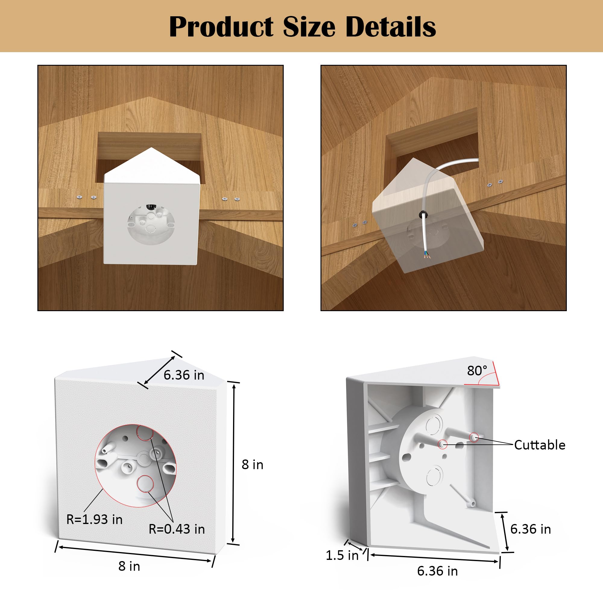 Vapikirv FB900-1 painted finish option blends with fan decor.