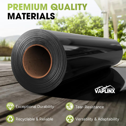 VAPLINX 10 Mil plastic sheeting used as crawl space vapor barrier protecting concrete surfaces