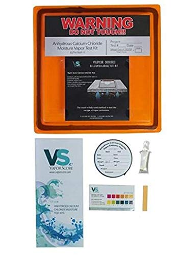 Vapor Score calcium chloride test pods for reliable moisture testing.