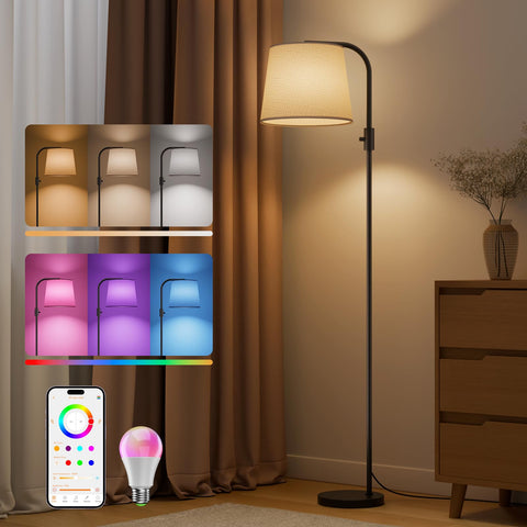 VARICART Arc floor lamp base for a stable, modern setup