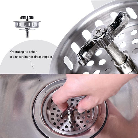 VARNAHOME universal-size compatibility fits drains from 3.5 to 4 inches.