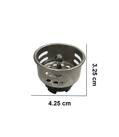 VARNAHOME Junior Duo Strainer stopper acts as a drain plug for bar and prep sinks