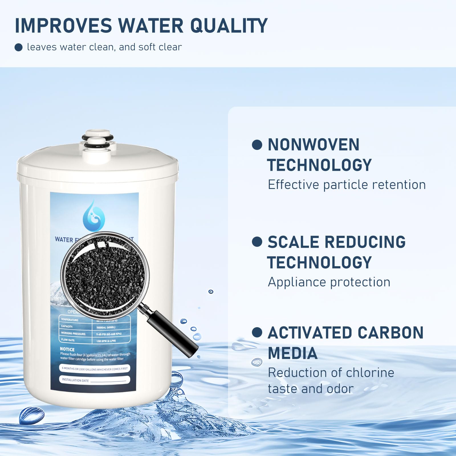 Varycony FC1 offers 1500-gallon capacity for extended use.