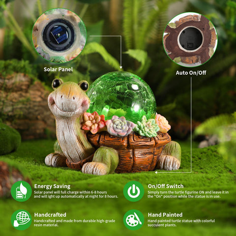 Vasesun Turtle Light hides a convenient key compartment