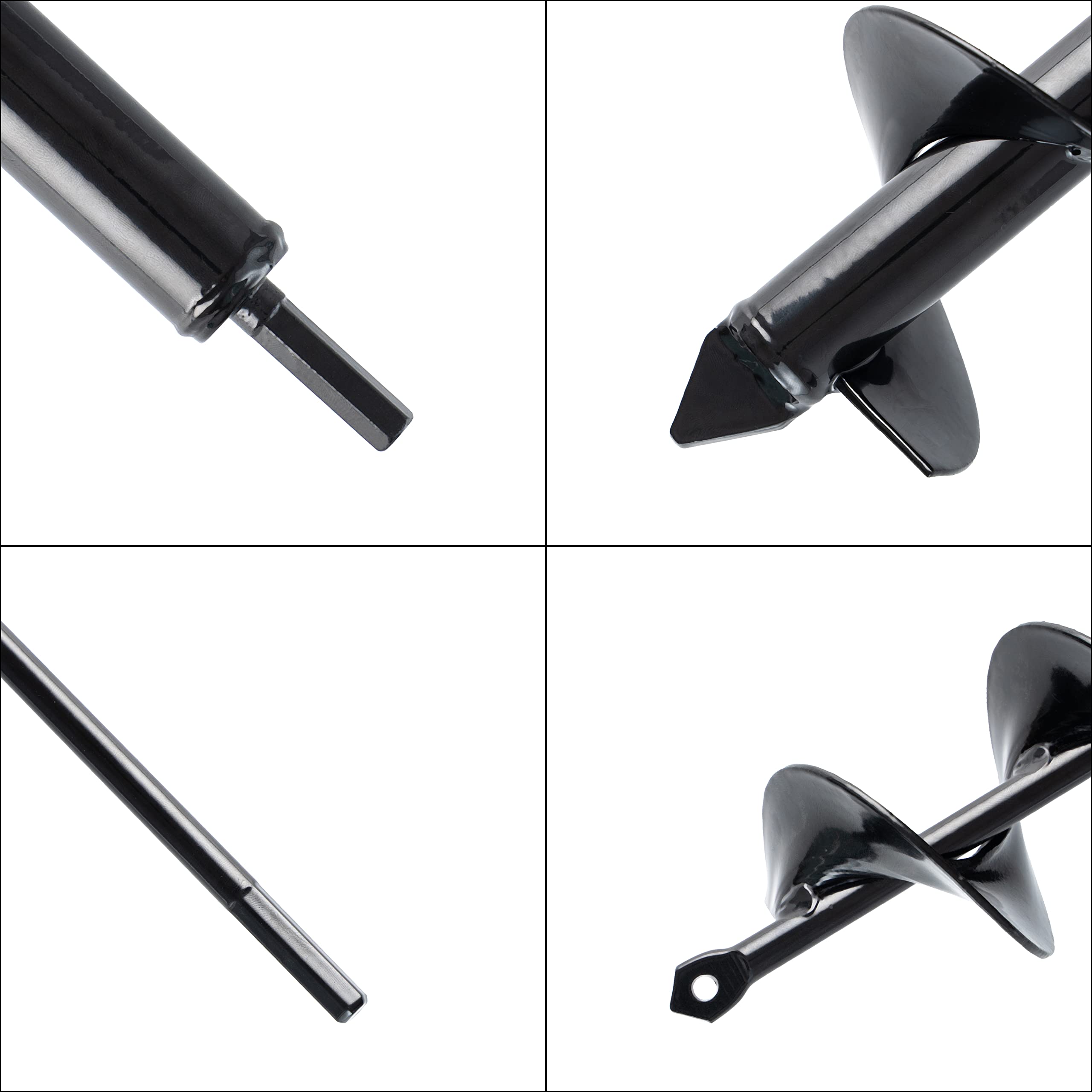 VASGOR Set 3 planting-action auger enables quick soil-ready holes.