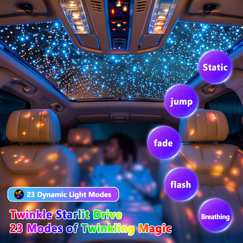 VASTFIRE Bluetooth app control enabling color and mode customization