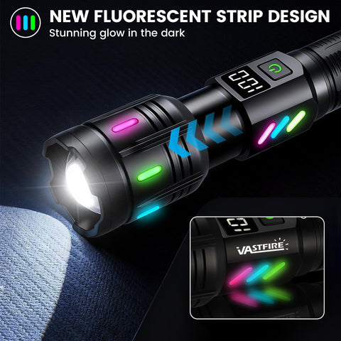 VASTFIRE clip-on design offers easy carry for daily use.