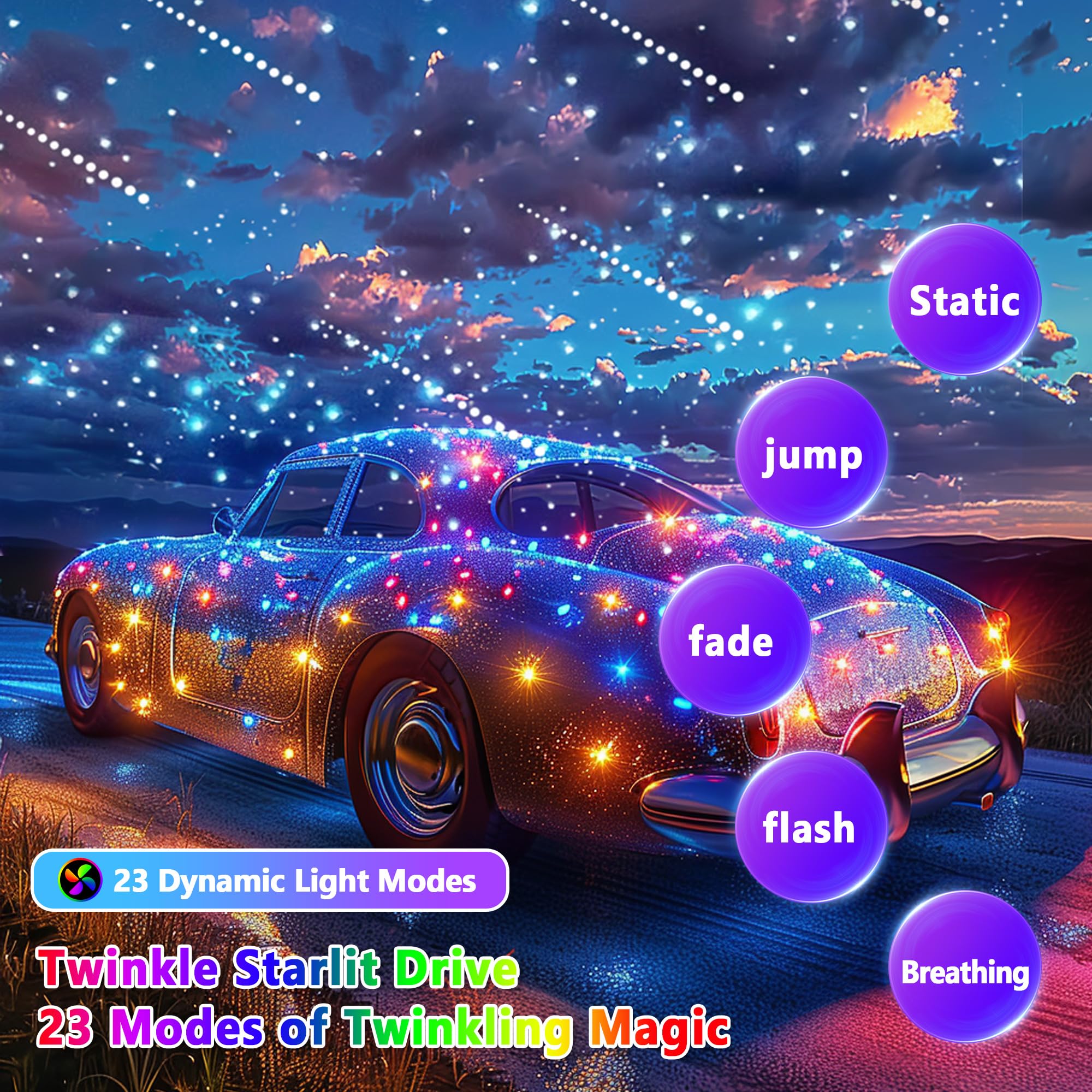 VASTFIRE dense galaxy effect covers large ceilings.