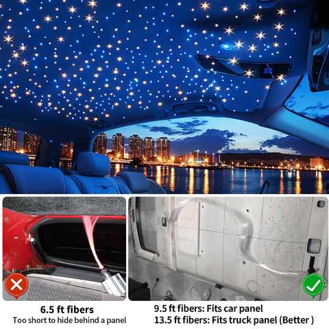 VASTFIRE star-ceiling kit transforming car and room ceilings into a stellar scene