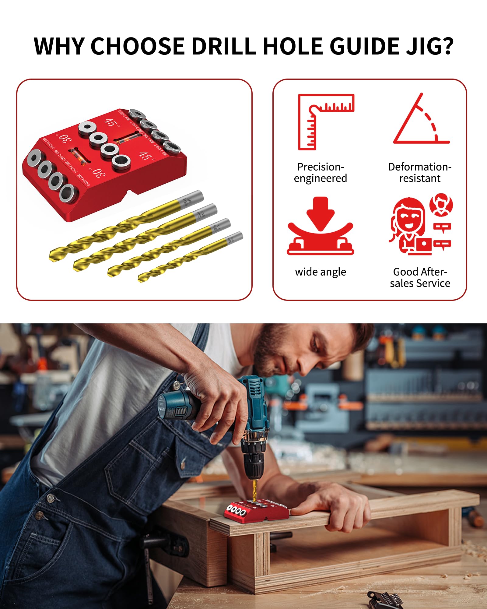 VASTHOME guide supports precise cable-rail holes for clean lines